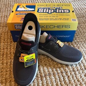 Skechers Men's Gray Slip-Ins‎ Sneakers